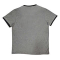 Grey-Black - Back - Wu-Tang Clan Unisex Adult Logo T-Shirt