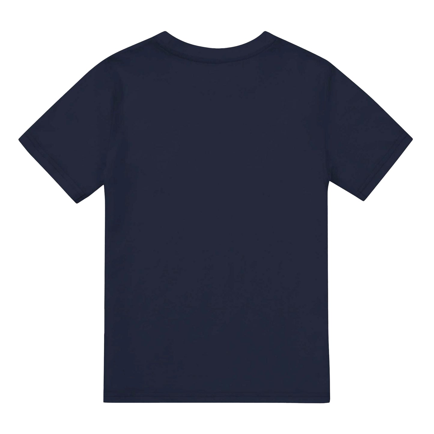 Navy Blue - Back - Captain America Unisex Adult Shield Embroidered T-Shirt