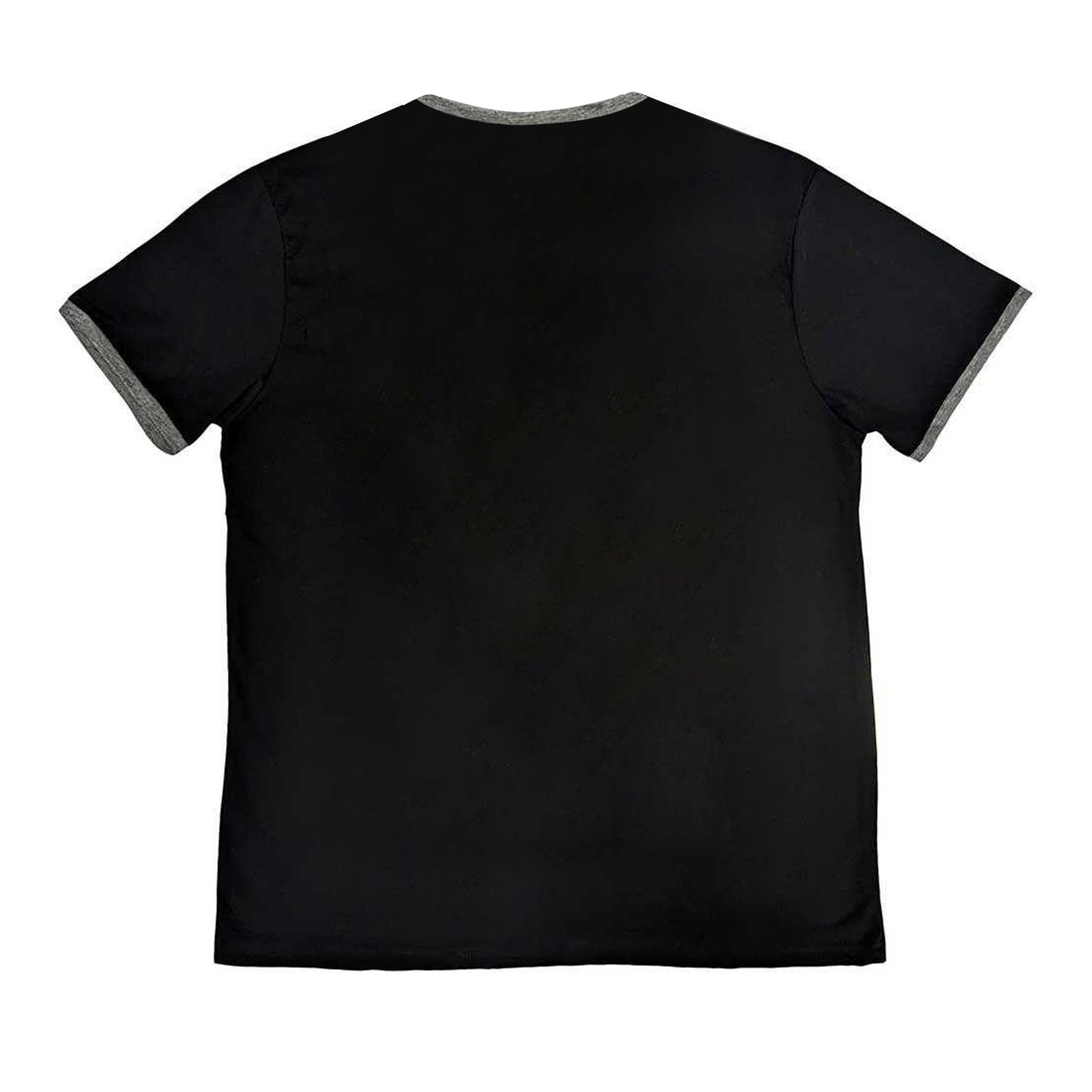 Black - Back - Black Sabbath Unisex Adult The End Mushroom Cloud Ringer Cotton T-Shirt