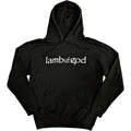Black - Front - Lamb Of God Unisex Adult Skeleton Eagle Back Print Hoodie
