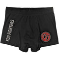 Black - Front - Foo Fighters Unisex Adult FF Logo Boxer Shorts