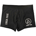 Black - Front - Linkin Park Unisex Adult Concentric Boxer Shorts