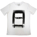 White - Front - The 1975 Womens-Ladies Black Tour T-Shirt