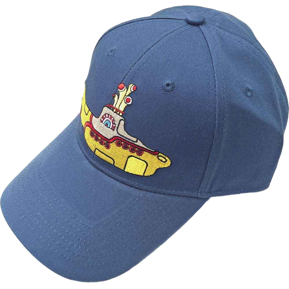 Denim Blue - Front - The Beatles Unisex Adult Yellow Submarine Baseball Cap