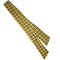 Yellow - Front - Maneskin Unisex Adult Warped Logo Cravat