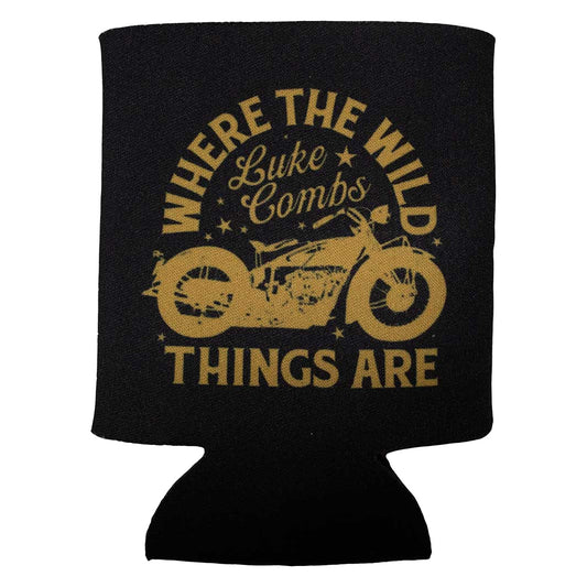 Black-Yellow - Front - Luke Combs Tour 23 Where The Wild Things Are Can Sleeve