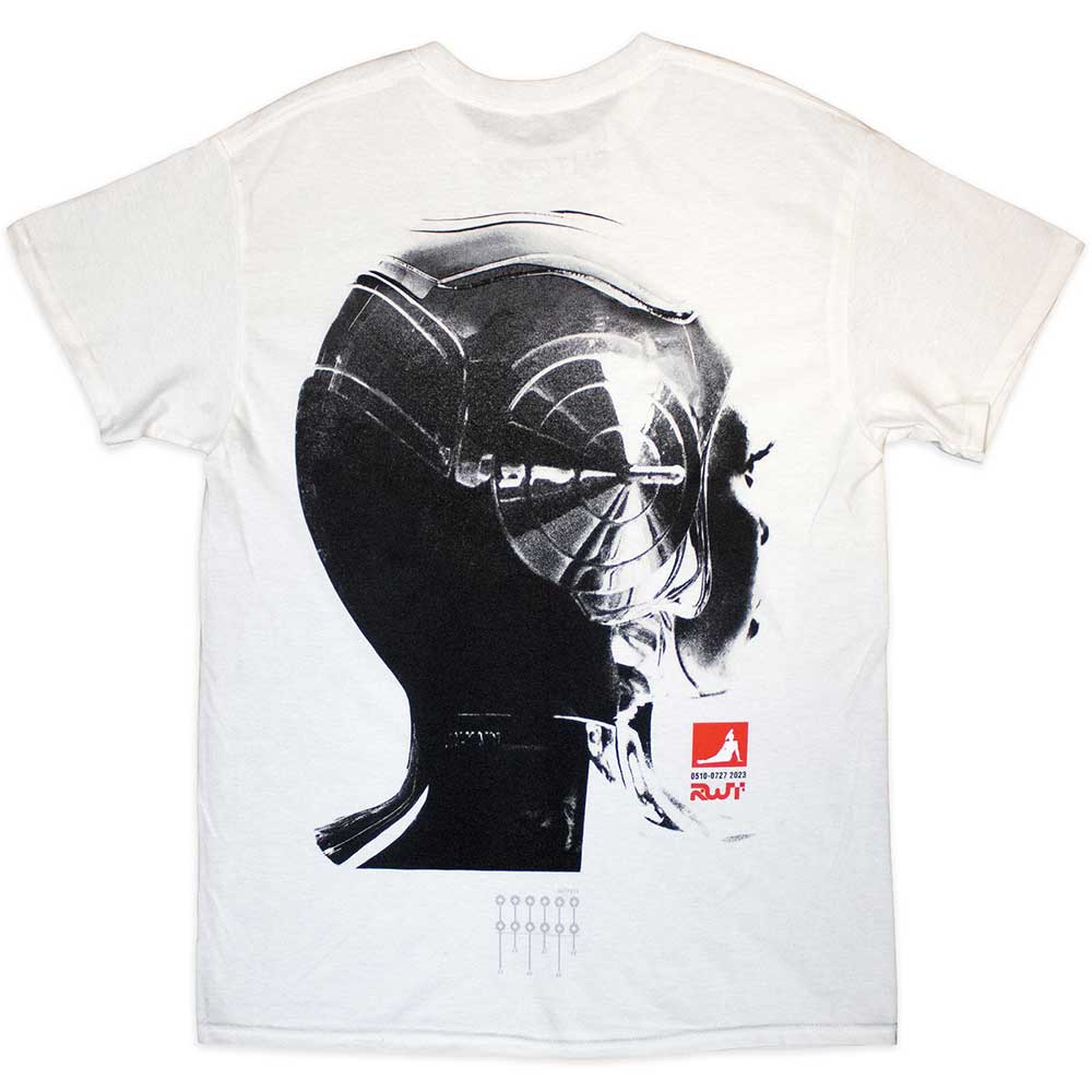 White - Back - Beyonce Unisex Adult Moonlanding Renaissance Tour 2023 T-Shirt