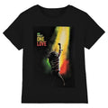 Black - Front - Bob Marley Unisex Adult One Love Movie Poster T-Shirt