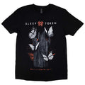 Black - Front - Sleep Token Unisex Adult Butterflies T-Shirt