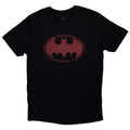 Black - Front - Batman Unisex Adult Slime T-Shirt