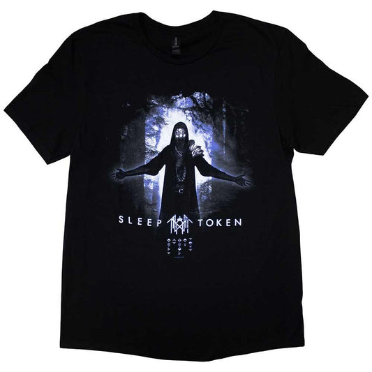 Black - Front - Sleep Token Unisex Adult Vessel Forest T-Shirt