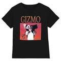 Black - Front - Gremlins Unisex Adult Homage Gizmo T-Shirt