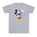 Grey - Front - Disney Unisex Adult Reveal Mickey Mouse T-Shirt