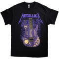 Black - Front - Metallica Unisex Adult Ouija Purple T-Shirt