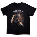 Black - Front - Within Temptation Unisex Adult Bleed Out Album Back Print T-Shirt
