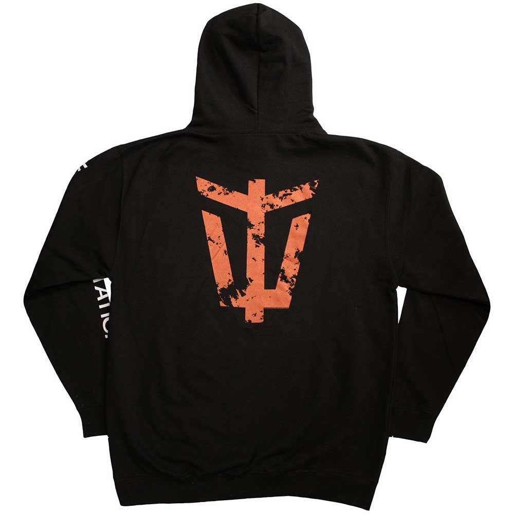Black - Back - Within Temptation Unisex Adult Bleed Out Hoodie