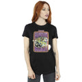 Black - Side - Scooby Doo Unisex Adult Munchies Run T-Shirt