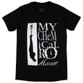 Black - Front - My Chemical Romance Unisex Adult Hangman T-Shirt