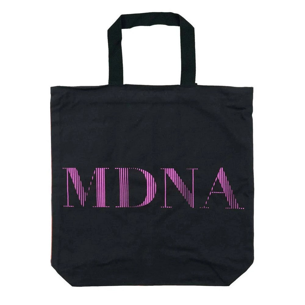 Black-Multicoloured - Back - Madonna MDNA Tote Bag