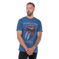 Denim Blue - Side - The Rolling Stones Unisex Adult Havana Cuba Soft Touch T-Shirt