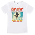 White - Front - AC-DC Unisex Adult Blow Up Your Video T-Shirt