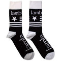Black - Front - Lamb Of God Unisex Adult Flag Socks