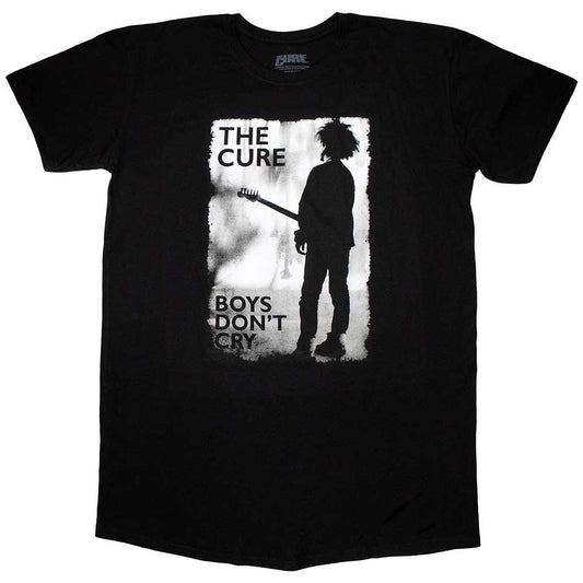 Black - Front - The Cure Womens-Ladies Boys Don´t Cry T-Shirt