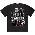 Black - Front - Marvel Comics Unisex Adult Deadpool We Are Deadpool T-Shirt