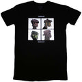Black - Front - Gorillaz Womens-Ladies Demon Days T-Shirt Dress