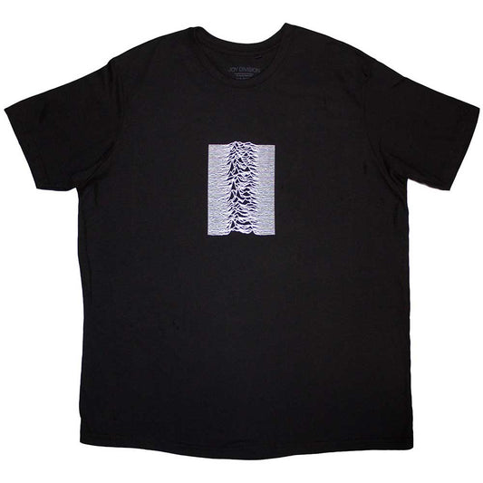 Black - Front - Joy Division Unisex Adult Lone Pulsar Back Print T-Shirt
