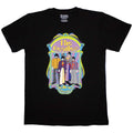 Black - Front - The Beatles Unisex Adult Yellow Submarine Band Frame T-Shirt