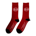 Red - Back - AC-DC Unisex Adult 50th Logo Socks
