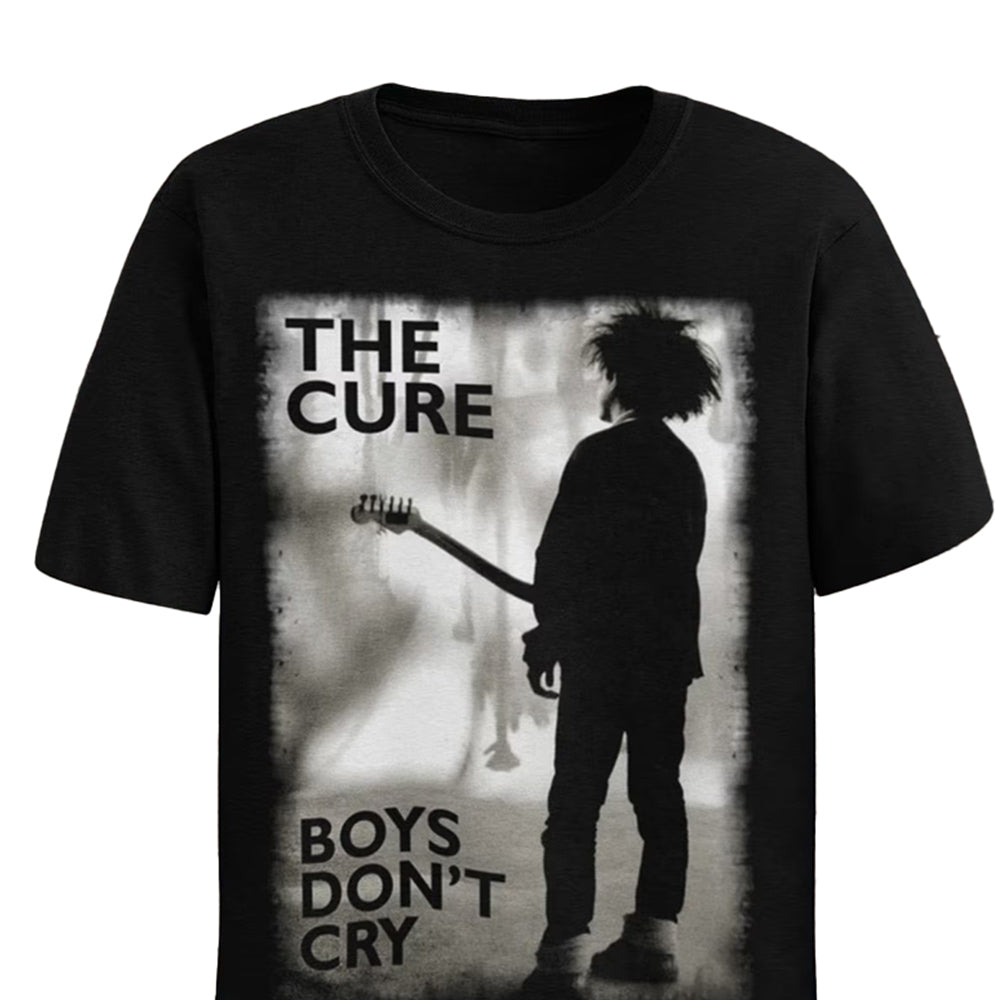 Black - Back - The Cure Childrens-Kids Boys Don´t Cry T-Shirt