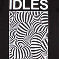 Black - Back - Idles Unisex Adult Psych Tubes T-Shirt