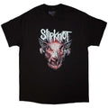 Black - Front - Slipknot Unisex Adult Infected Goat Back Print T-Shirt