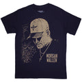 Blue - Front - Morgan Wallen Unisex Adult Cap T-Shirt