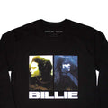 Black - Back - Billie Eilish Unisex Adult Underwater Long-Sleeved T-Shirt