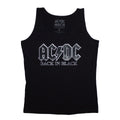 Black - Front - AC-DC Womens-Ladies Back In Black Vest Top