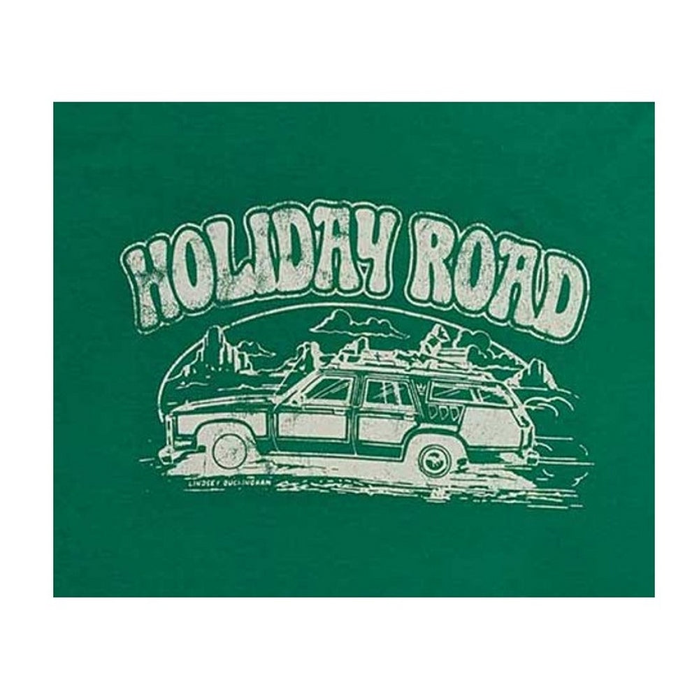 Green - Back - Lindsey Buckingham Unisex Adult Holiday Road T-Shirt