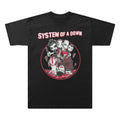 Black - Front - System Of A Down Unisex Adult Mushroom People T-Shirt