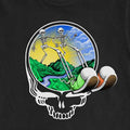 Black - Back - Grateful Dead Unisex Adult Skeles Stepping T-Shirt