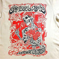 Sand - Back - Grateful Dead Unisex Adult Forever Red Frame T-Shirt