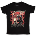 Black - Front - Trivium Unisex Adult Shogun Back Print T-Shirt
