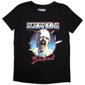 Black - Front - Scorpions Womens-Ladies Blackout Tour ´82 Back Print T-Shirt