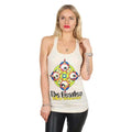 Sand - Side - The Beatles Womens-Ladies Yellow Submarine Porthole Vest Top