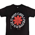Black - Back - Red Hot Chilli Peppers Childrens-Kids Stencil T-Shirt