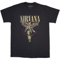 Grey - Front - Nirvana Unisex Adult In Utero T-Shirt