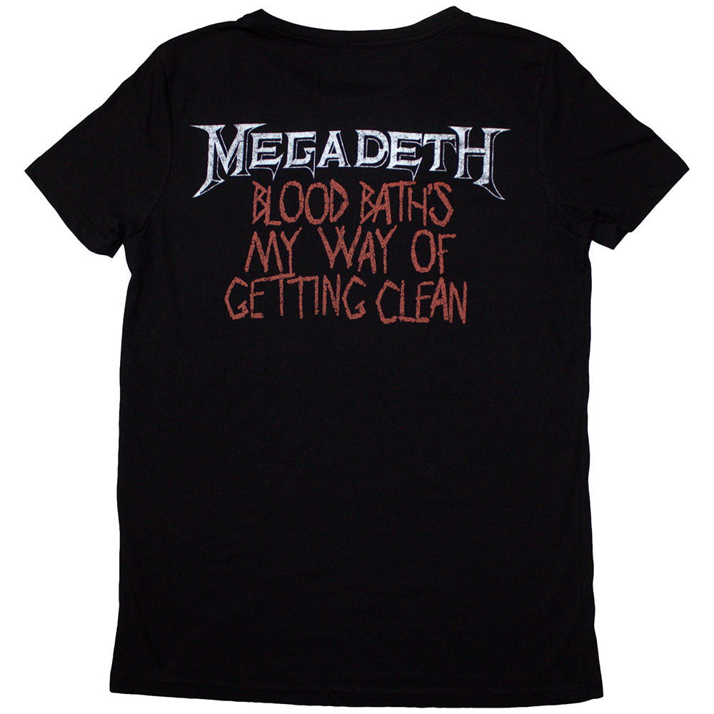 Black - Back - Megadeth Womens-Ladies Black Friday T-Shirt