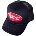Navy Blue - Front - Morgan Wallen Unisex Adult Oval Logo Trucker Cap
