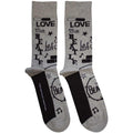 Grey - Front - The Beatles Unisex Adult Cavern Socks